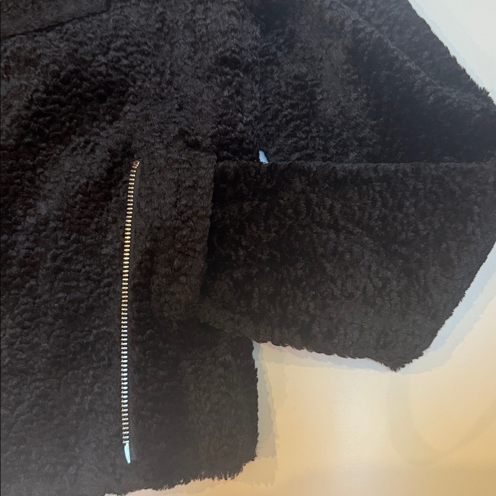 THEORY Faux Fur Jacket size XS - Picture 8 of 10